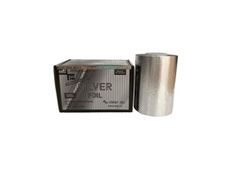 Nebur Aluminium Folie Embossed  12cmx100cmx15my  Silver